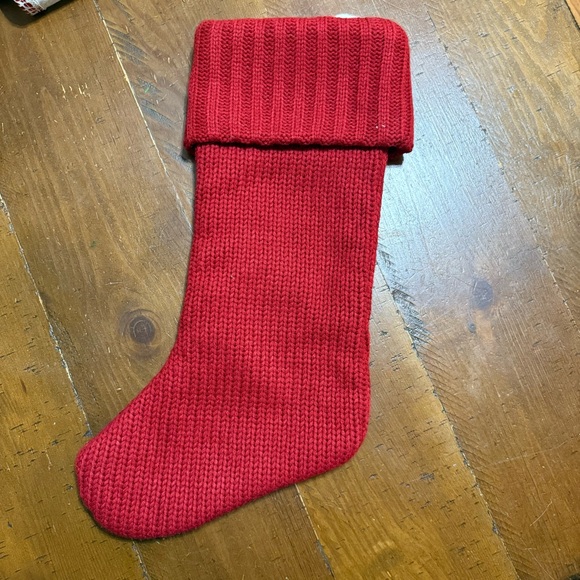 Target Wonder Shop Christmas Stocking Initial M Red/White - Picture 3 of 8